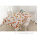 Home PVC Heart Tablecloths Print Roll Table Cloth